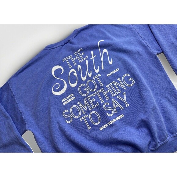 Outkast Sweatshirt The South Got Something To Say Peach Hip Hop Rap Music Large - Picture 1 of 6
